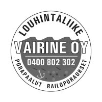 Vairine Oy louhintaliike. Maanrakennustyöt Etelä-Suomessa ja saaristossa